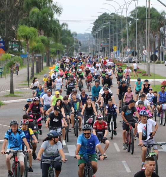 Passeio Ciclístico em homenagem aos 33 anos de Pinhais